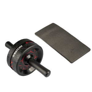 Matchu ab wheel met knie matje