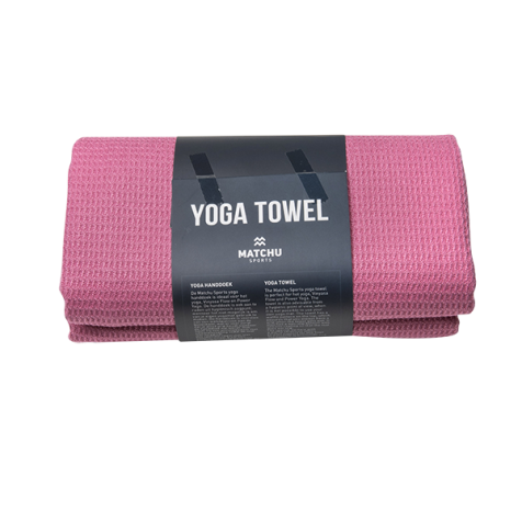 FANSU Yogahanddoek Sneldrogend Fitnessmatten Handdoek Antislip Hot Yoga Mat Drukpatroon Yogadeken met Hoekzak voor Bikram, Pilates, Sportschool Training, Buitenpicknick