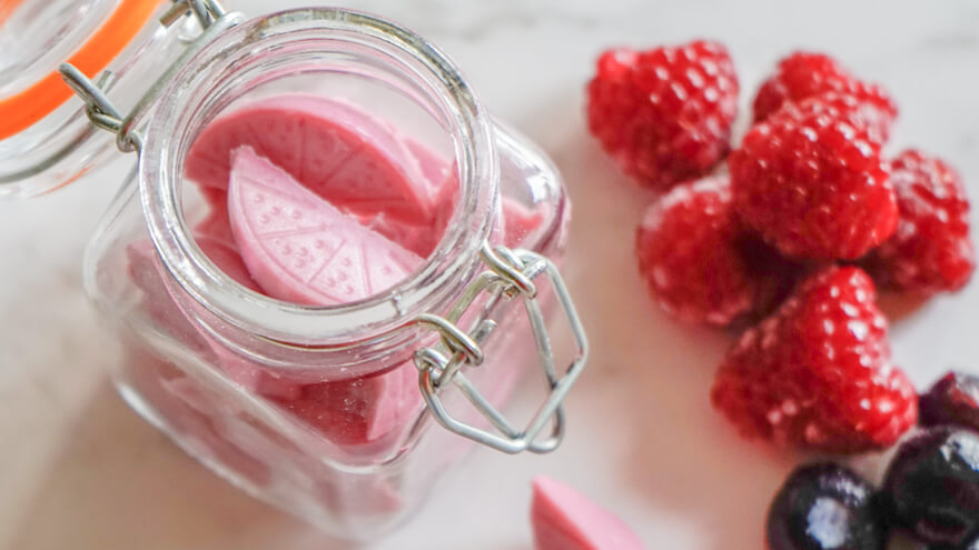 gezonde yoghurtsnoepjes