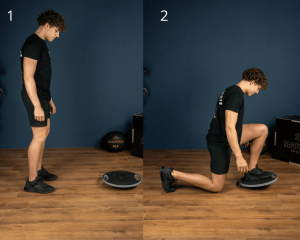 Lunges | Balance board oefening | Matchu Sports