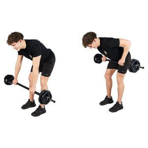 Body pump Bent over row 