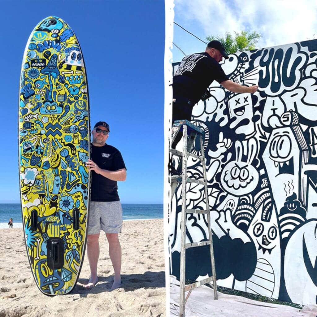 Matchu Art Collection - Wotto Sup Board