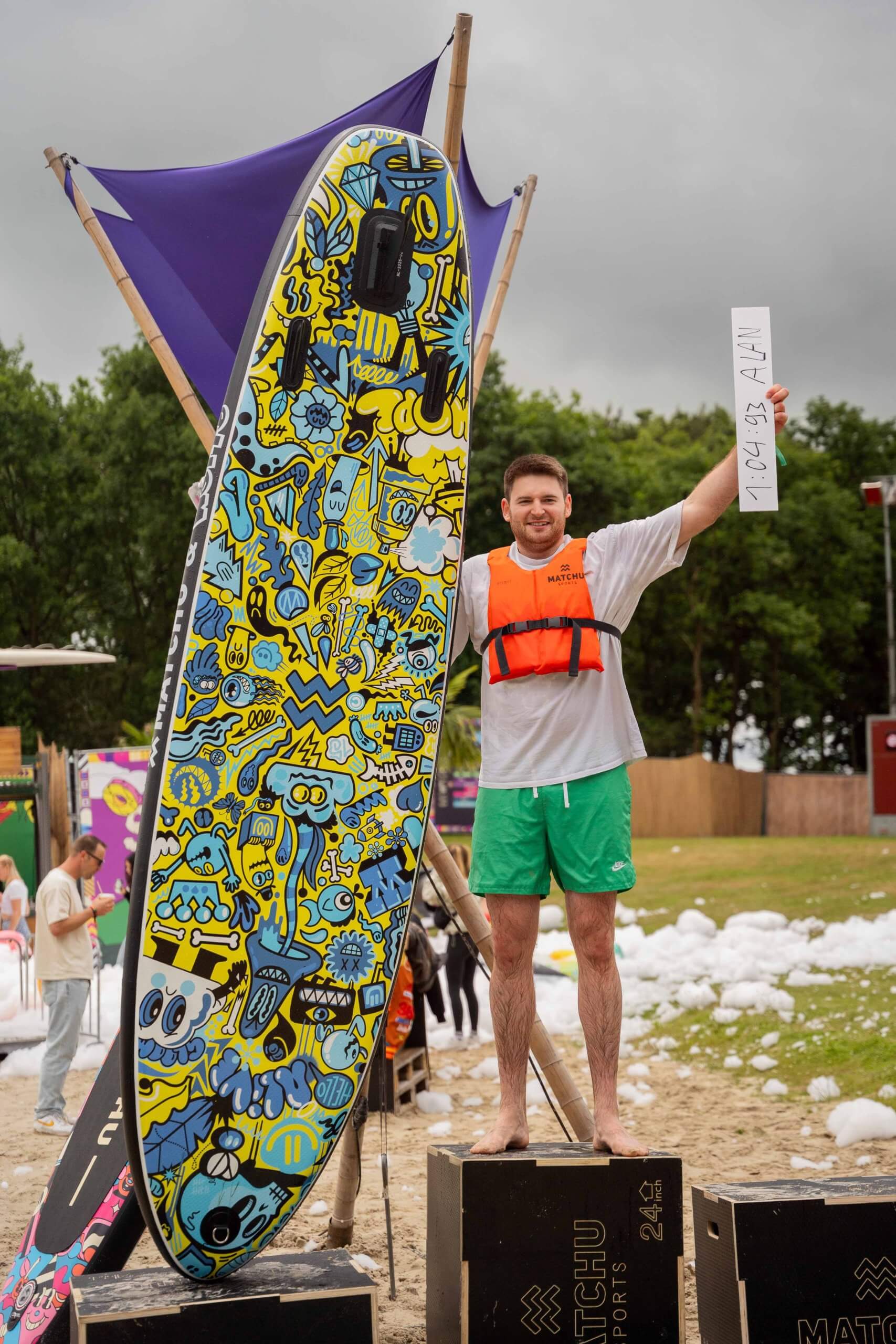 matchu x freshtival saturday champ alan