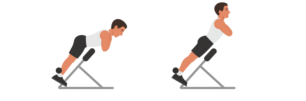 Back Extension Oefening Bewegen