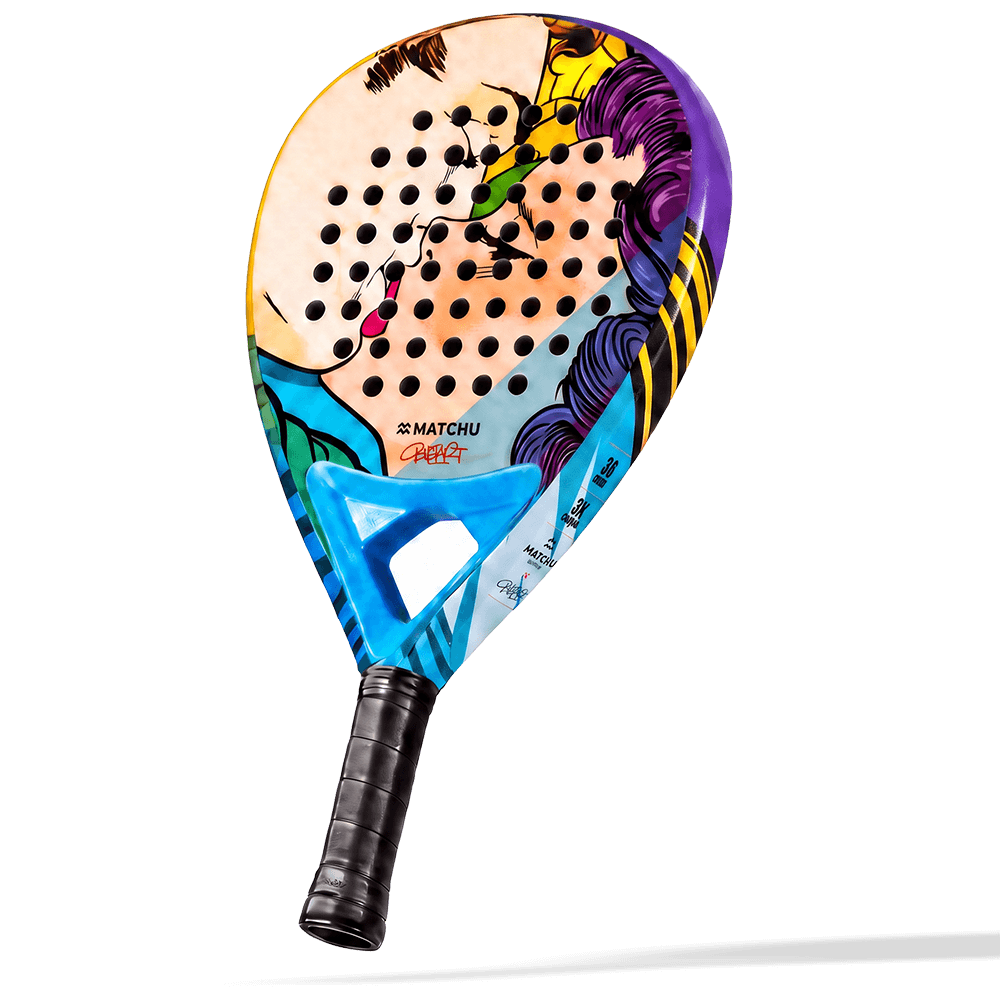 BustArt - 3k Carbon Druppel Padel Racket