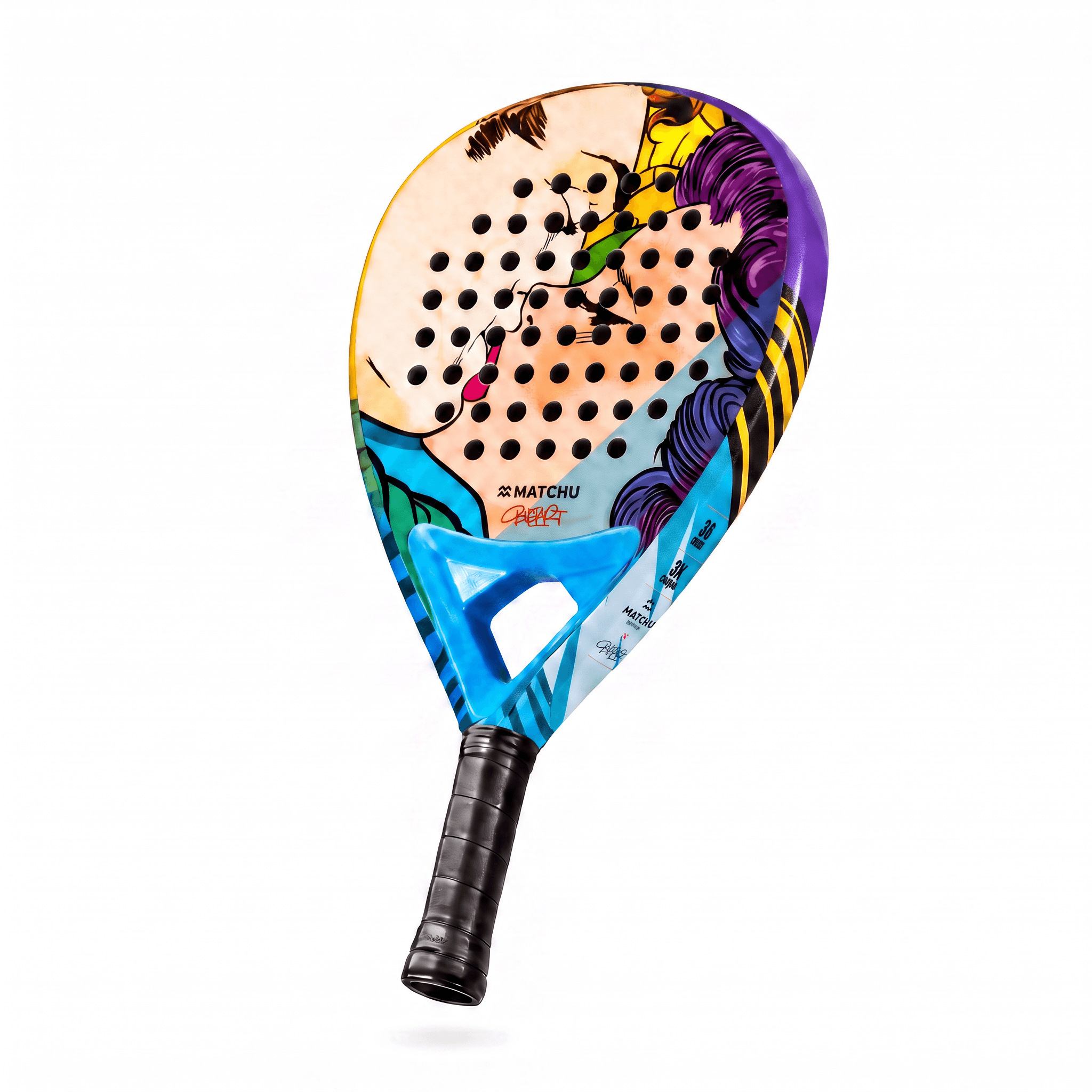 Padel racket MATCHU X BUSTART