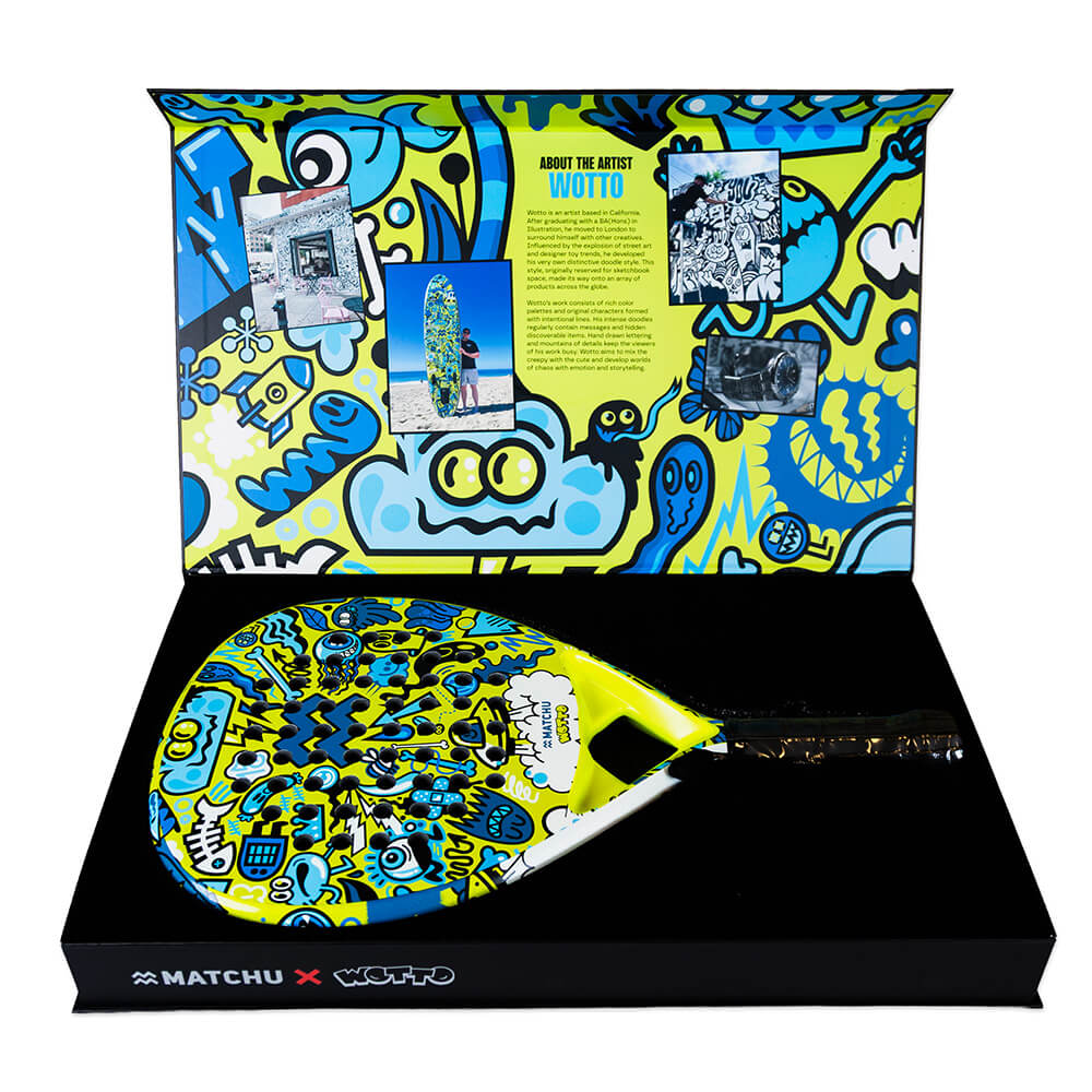 Padel racket in exclusieve doos