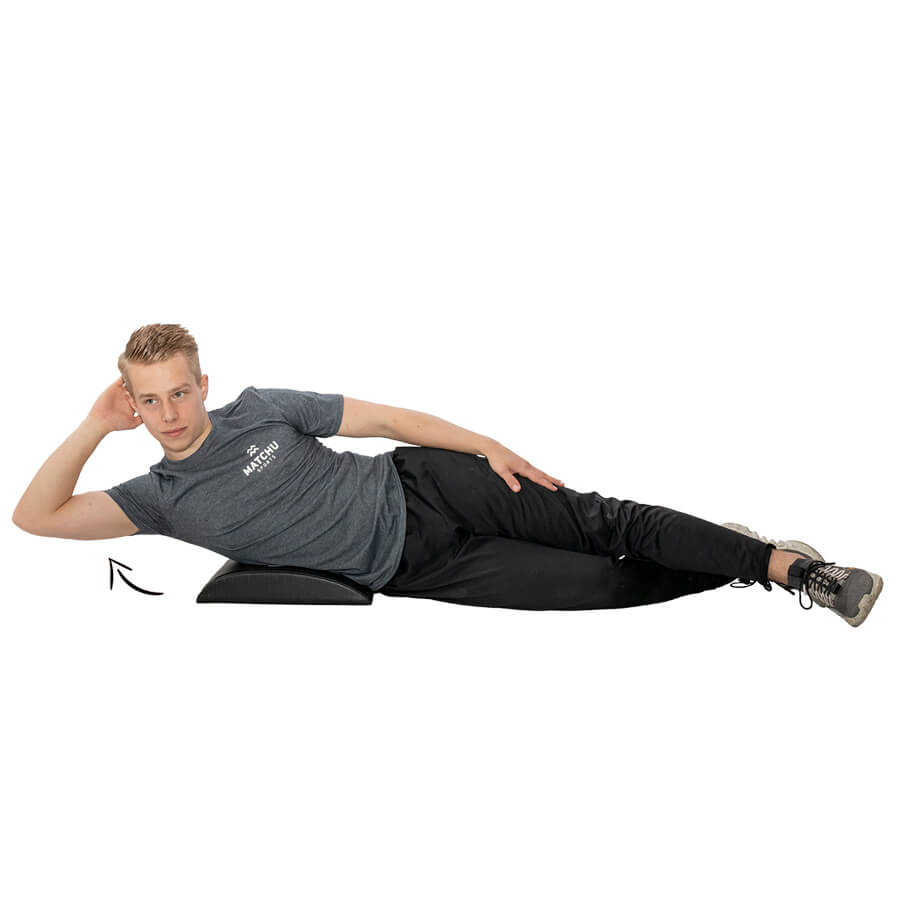 Matchu Sports Ab Mat Side Crunch