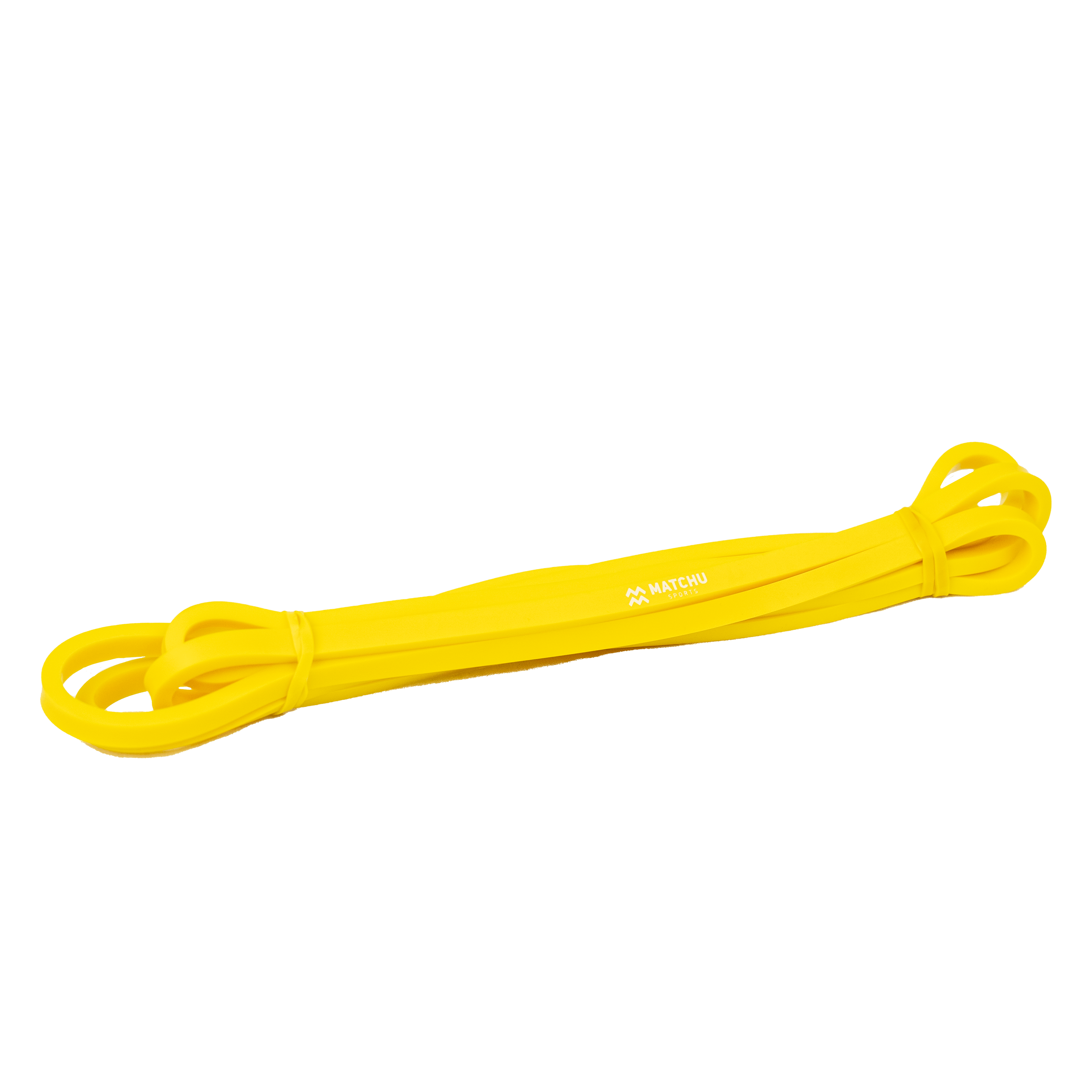 Fitness elastiskt band gult