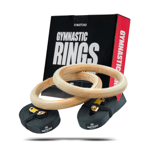 houten gymringen straps verpakking