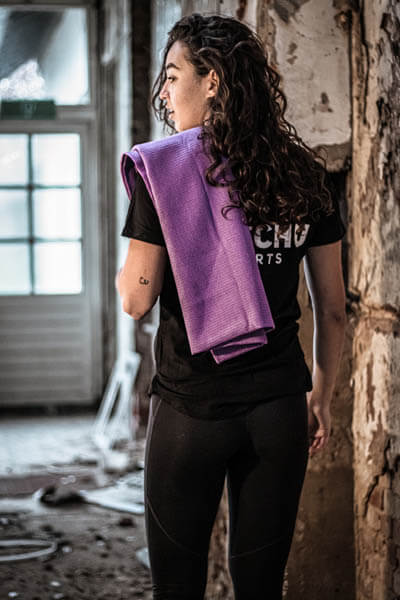 Yoga towel divine blue - Image 7