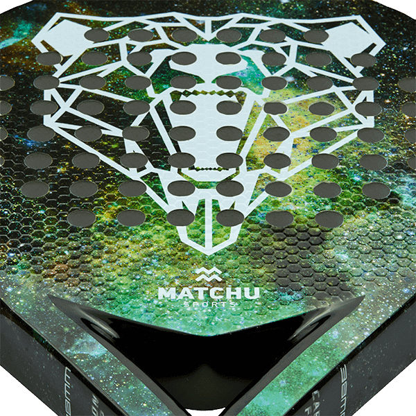 Matchu Sports padel racket Bear close up