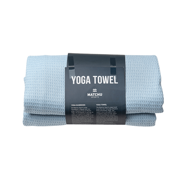 Yoga handdoek divine blue
