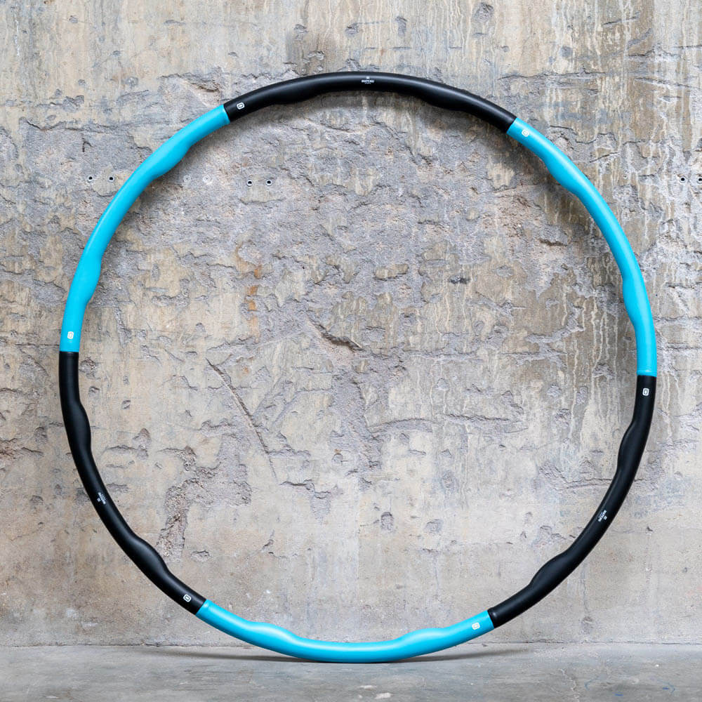 fitness hoelahoep blauw 2 kg spinnerij