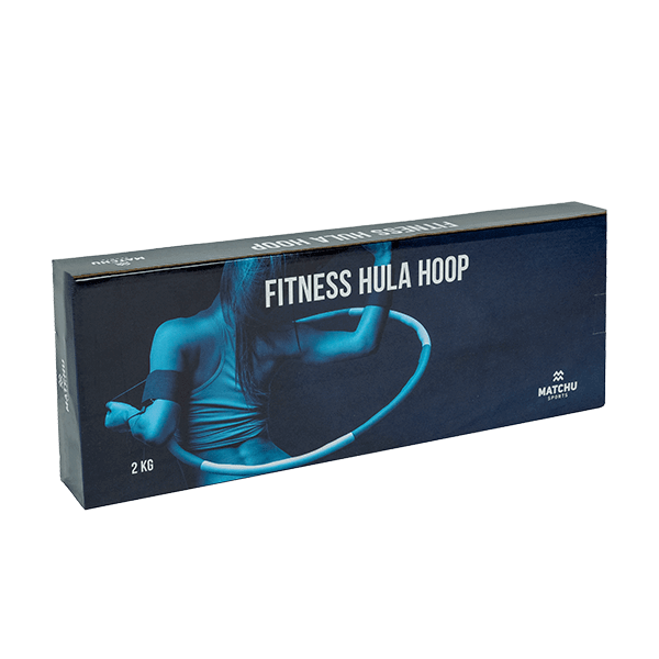 Fitness hula hoop 2kg blue - Image 3