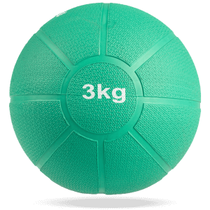 medicin ball 3kg groen voorkant matchu schaduw