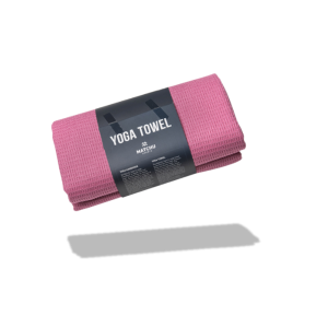 yoga handoek schaduw roze