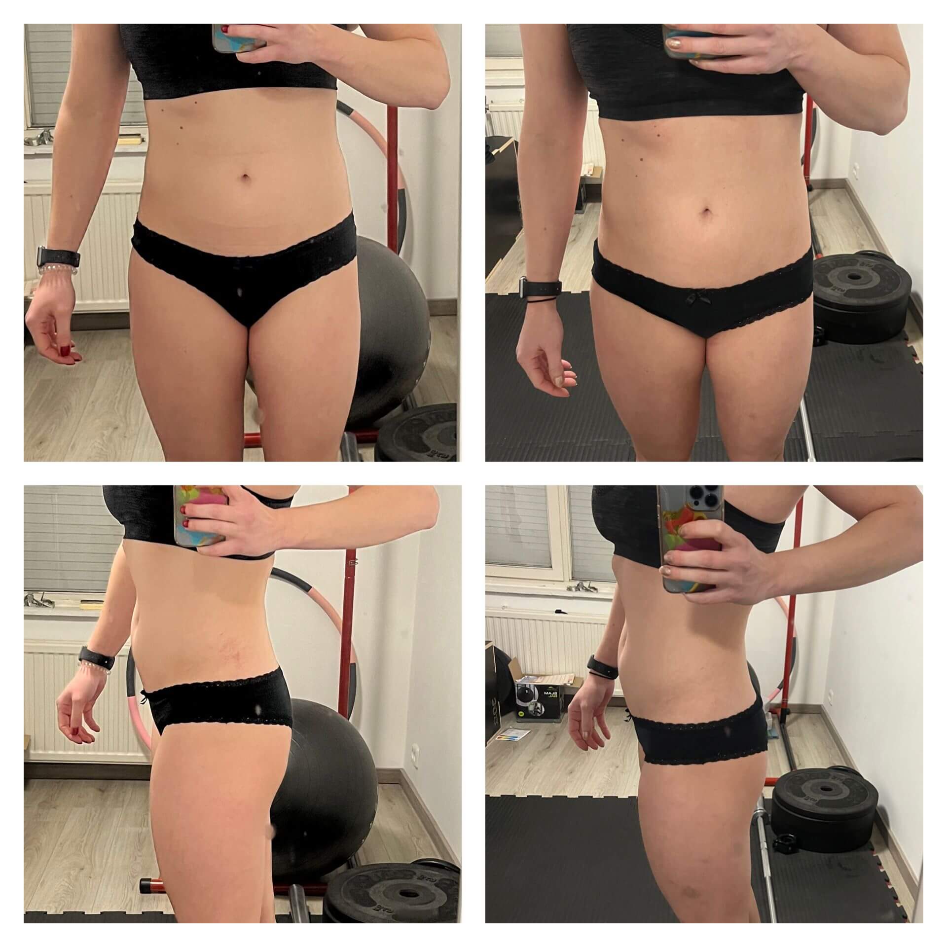 Burn challenge resultaten vrouw