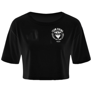 team viking crop top front