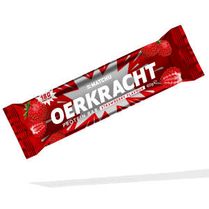 Oerkracht Strawberry Protein Bar bovenaanzicht